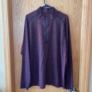 Lululemon Metal Vent 1/4 Zip - Men’s XXL Burgundy gently used, great condition!